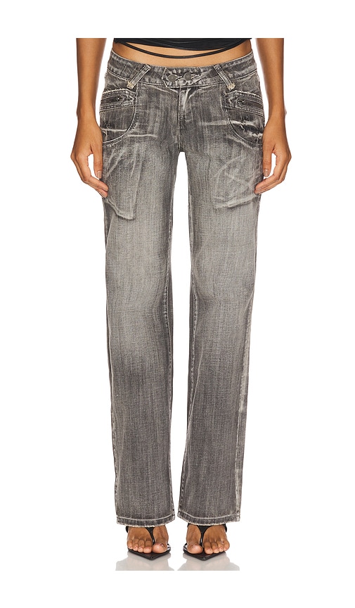 Jaded London Hunter Jean in Grey. -  32 also in 24, 25, 26