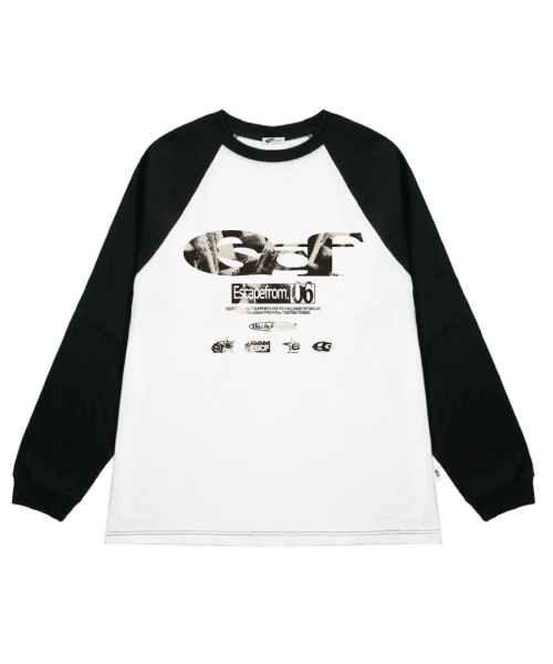 Stamp ESCF Logo Collage Print Long Sleeve