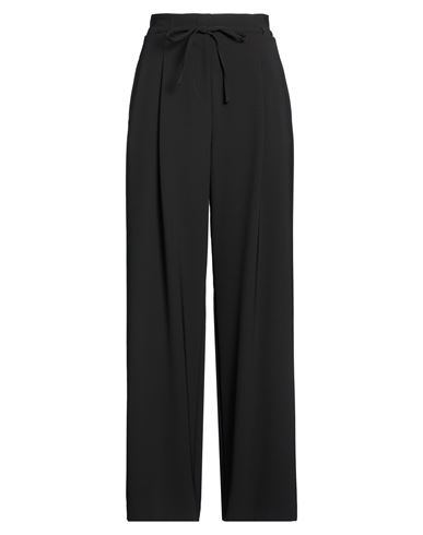Woman Pants Black Size 10 Polyester, Elastane