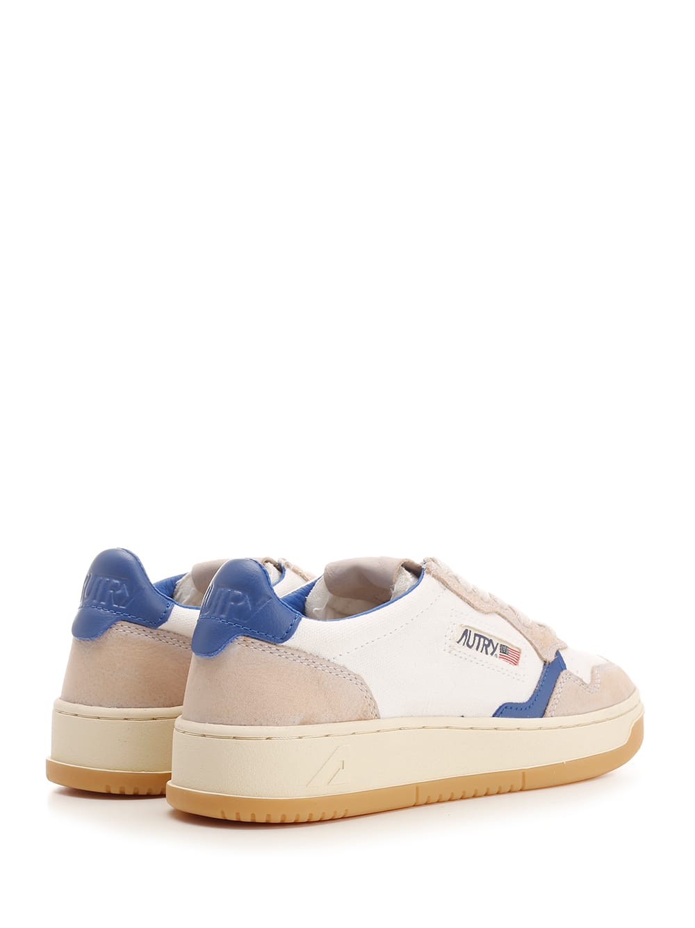Medalist Sneakers In Leather And Canvas