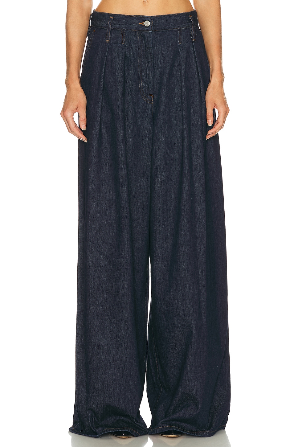 Dries Van Noten Pamplona Pants in Blue