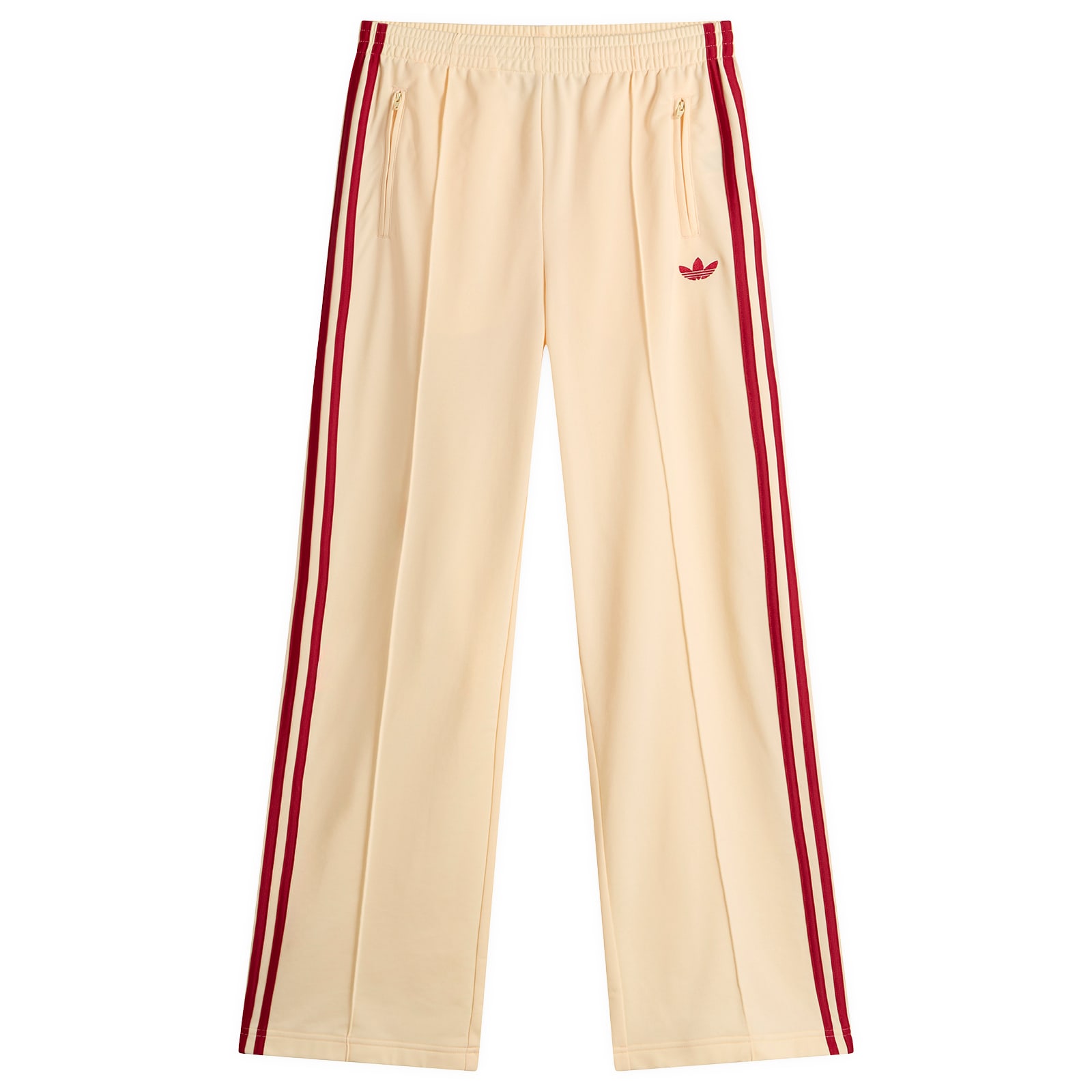 Women's Firebird Loose Track Pant Warm Vanilla/Team Victory Red