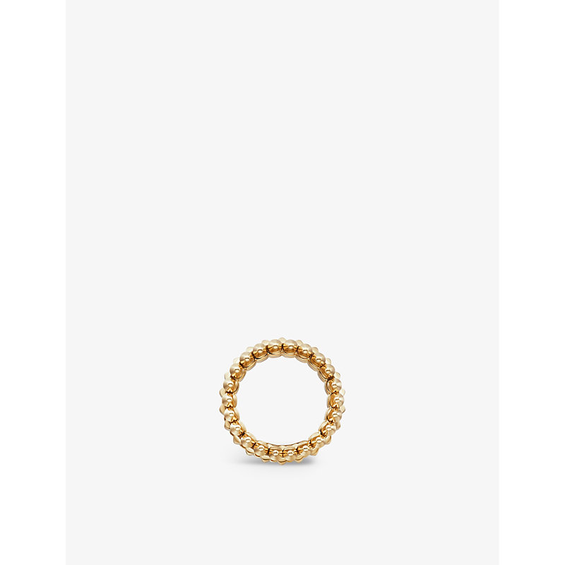 Womens Yellow Gold Clash de 18ct Yellow-gold Ring 47mm