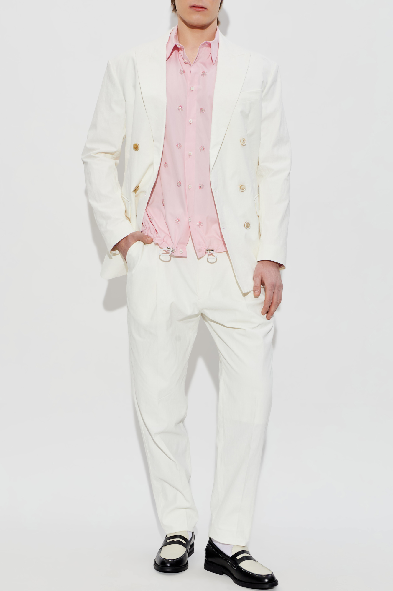 Linen Suit, Men's, White
