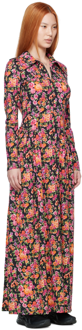 Black dean maxi dress