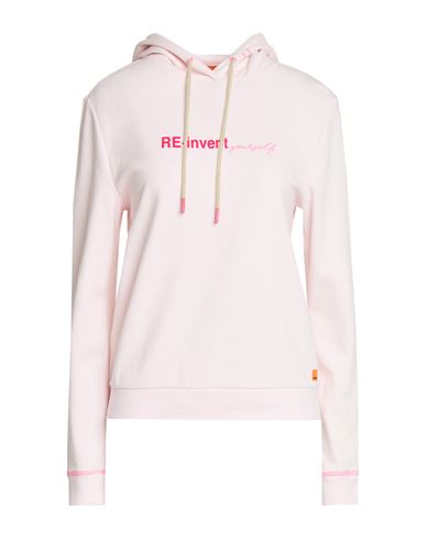 Woman Sweatshirt Pink Size 6 Cotton