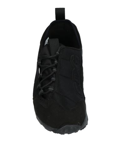 Black Comme Des Garçons X Man Sneakers Black Size 11 Textile fibers, Rubber