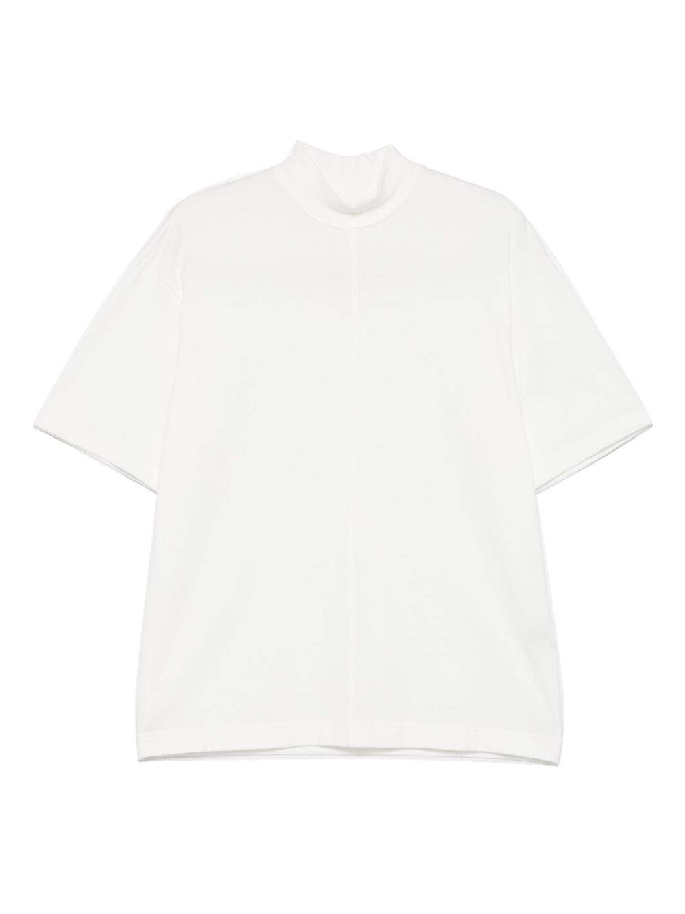 Homme Plissé Issey Miyake high-neck T-shirt - White