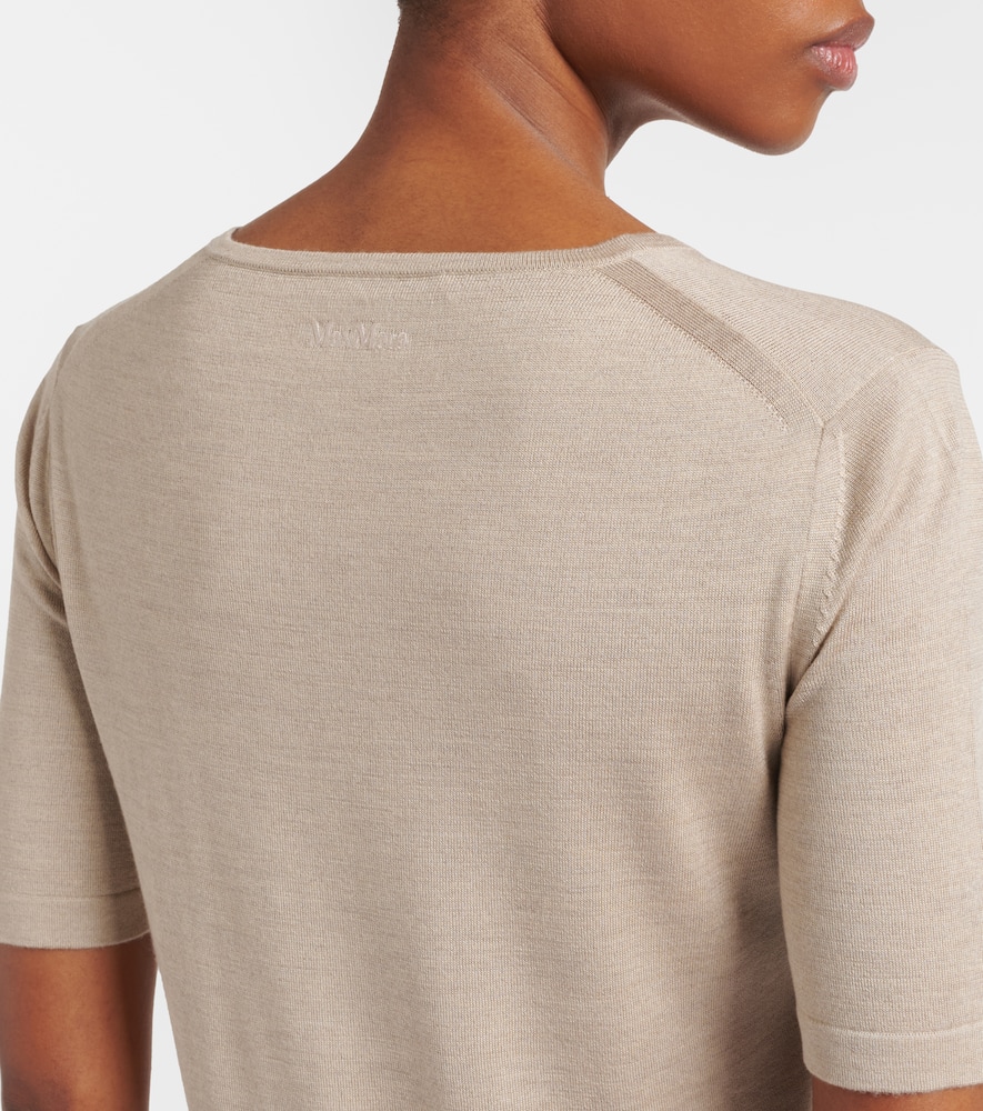 Valido silk and cashmere top