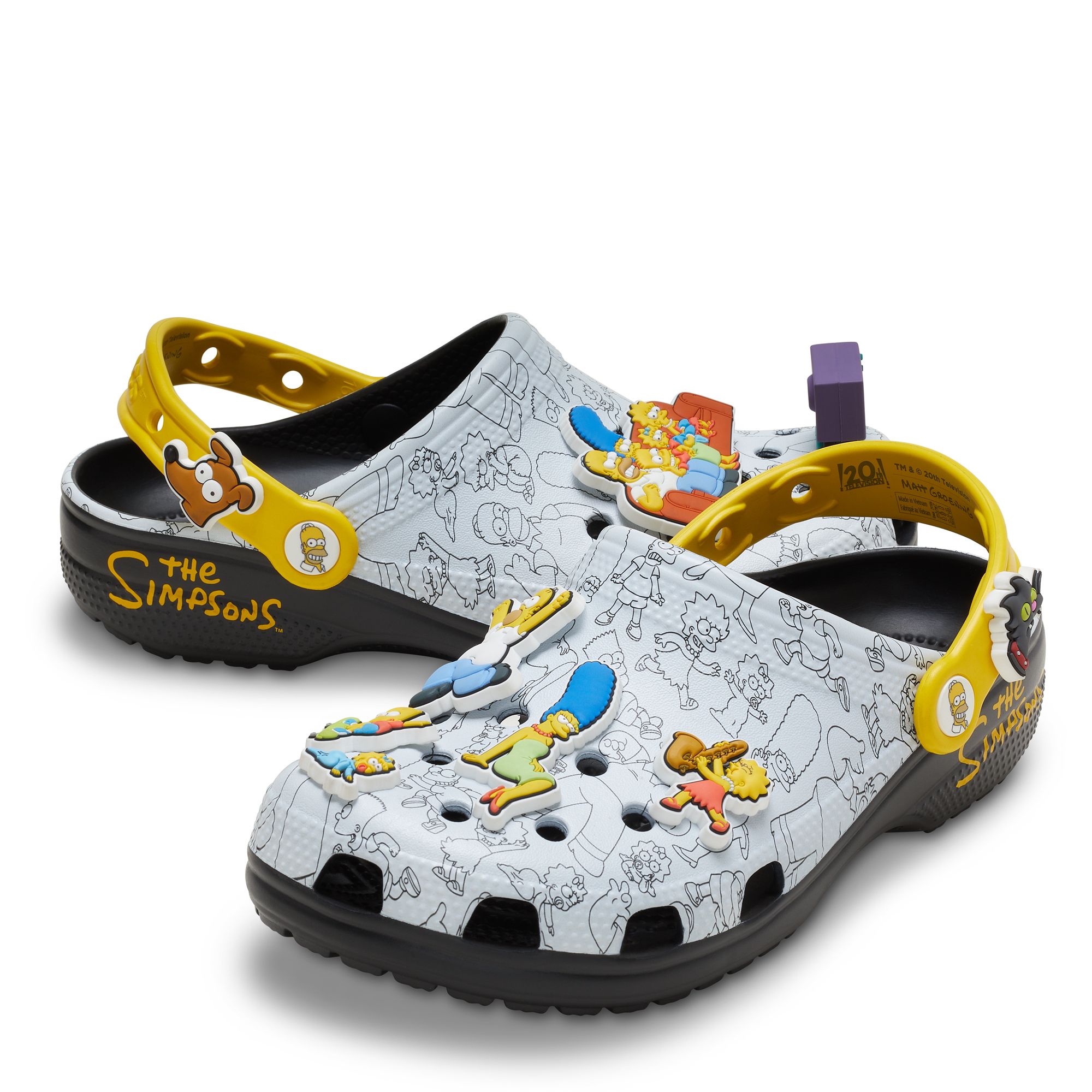 Men's Classic Clog 'The Simpsons Intro Sequence' Sneakers
