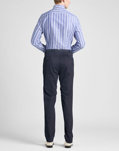 Man Pants Midnight blue Size 42 Cotton, Elastane