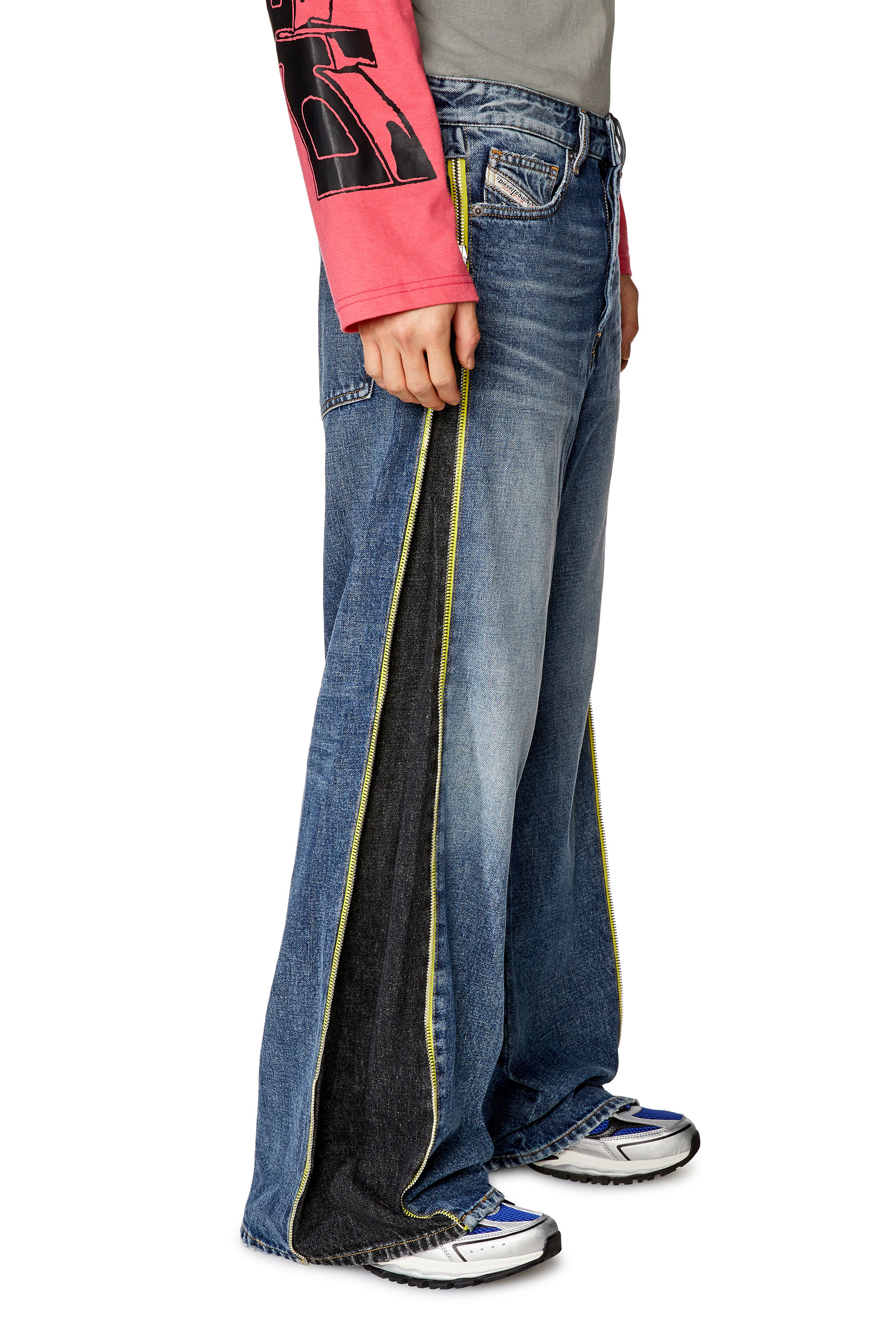 Straight Jeans - D-Rise - Jeans - Man - Blue