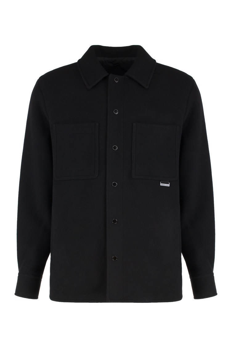 Black Regular Logo Shirt