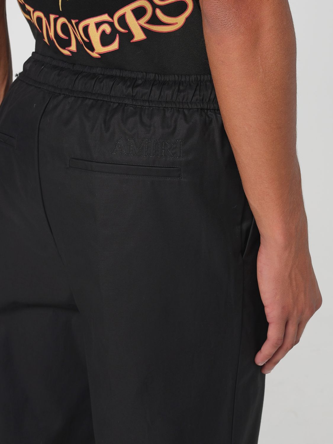 Pants Men color Black
