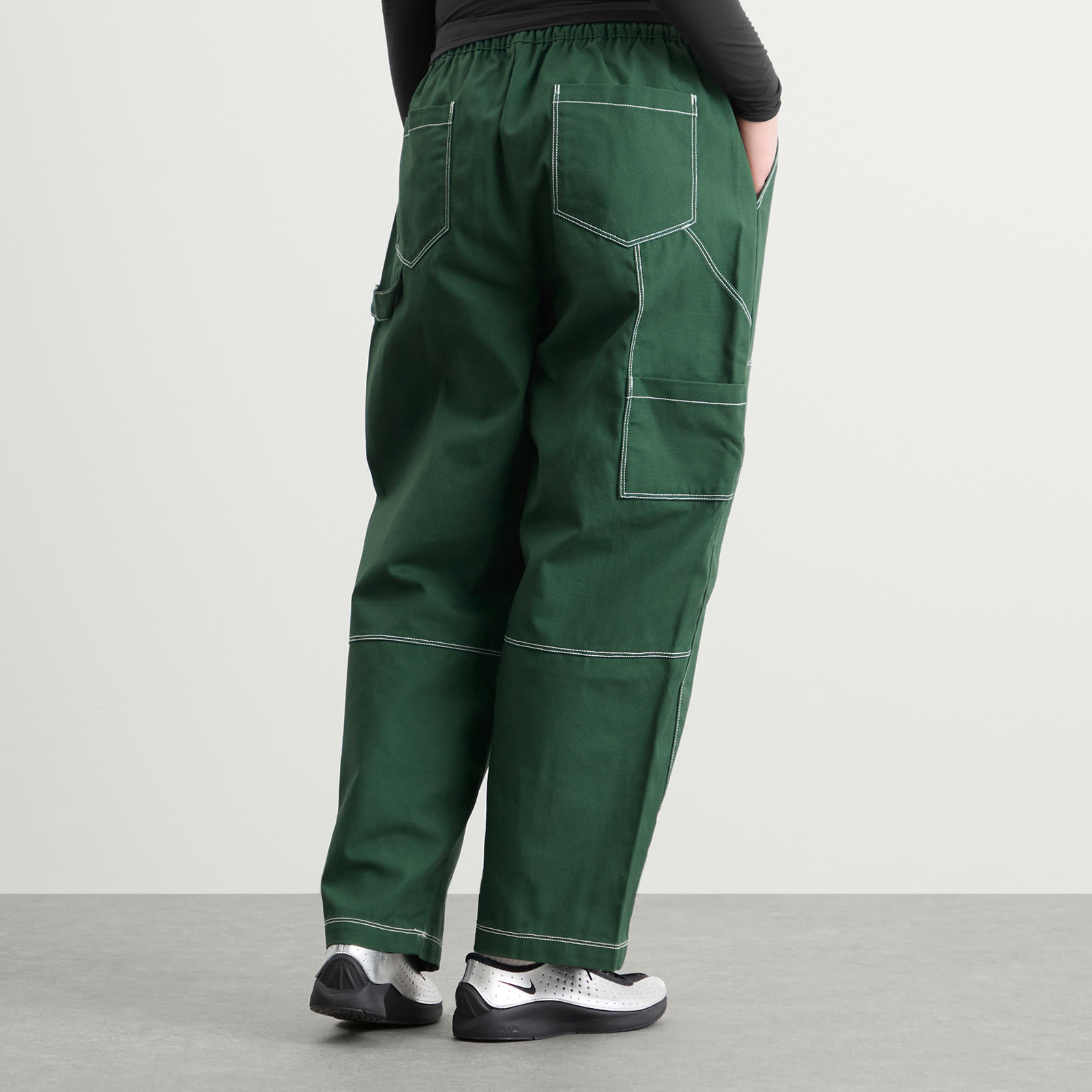 Women's NSW Carpenter Pants in Fir/Ice Silver/Fir
