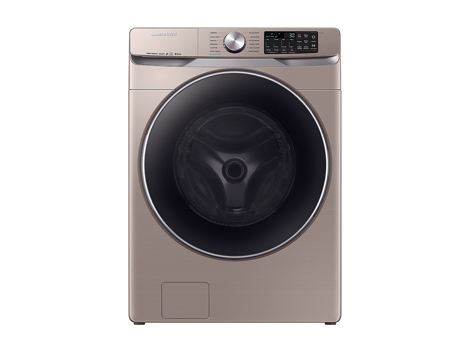 4.5 cu. ft. Smart Front Load Washer with Super Speed in Champagne(WF45R6300AC/US)