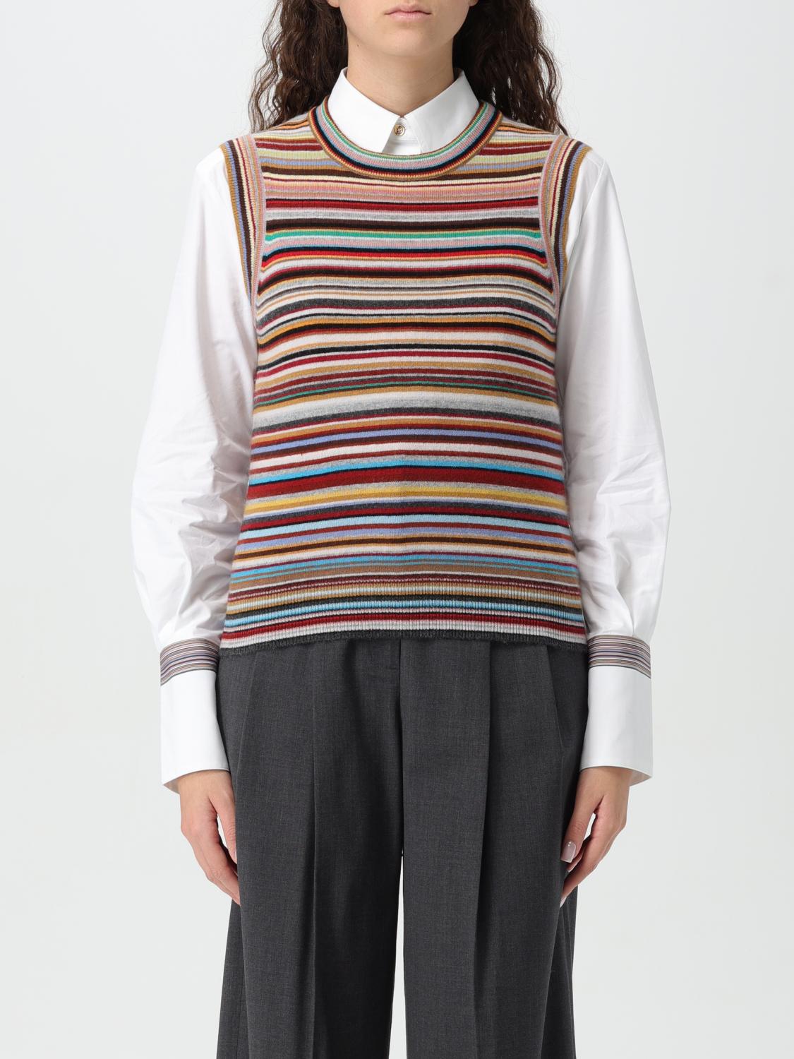 Signature Stripe vest - Red