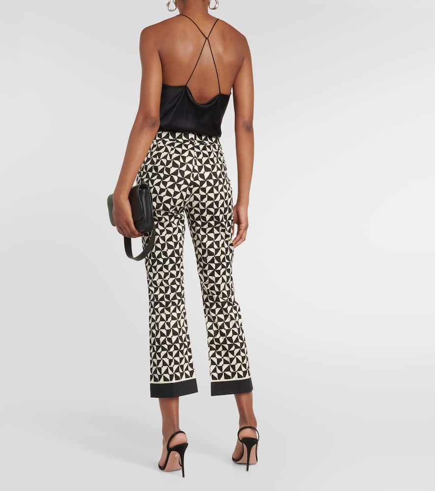 'S Max Mara Nereo printed cropped pants