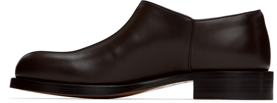 The Row Brown Nobilis Loafers