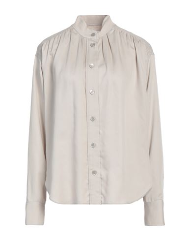 Marant Étoile Woman Shirt Beige Size 8 Lyocell