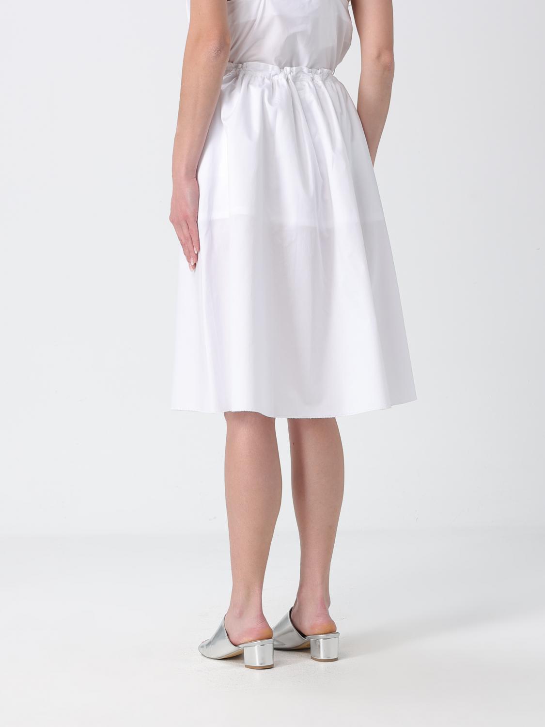Skirt Woman color White