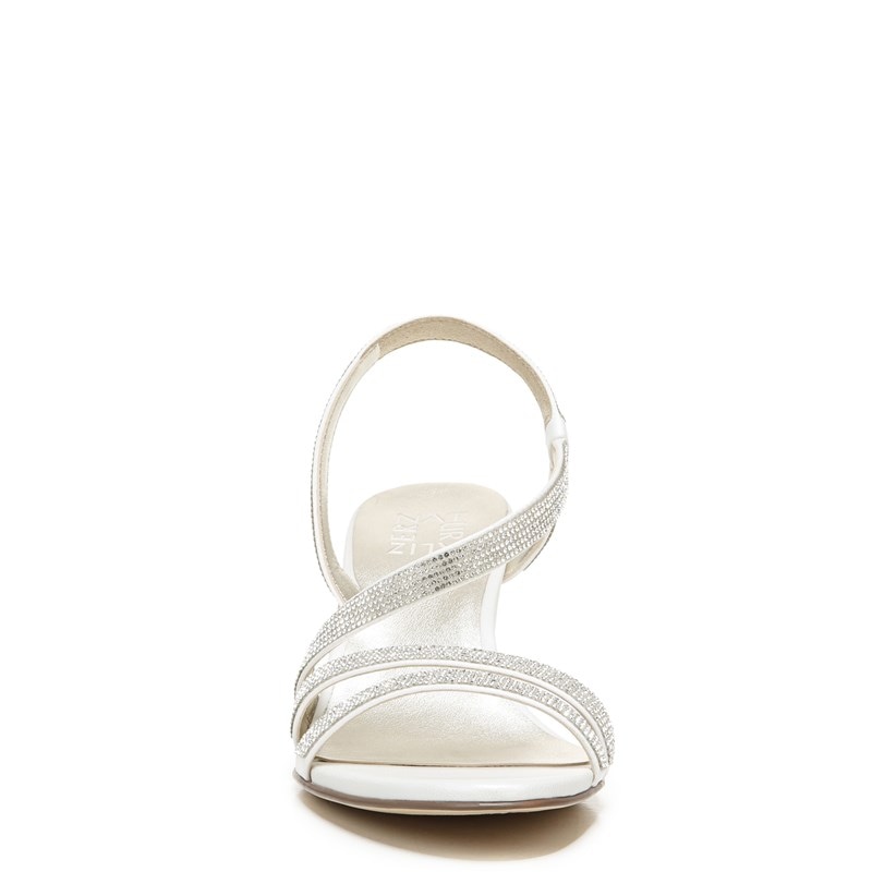 Women's Vanessa 2 Strappy Dress Sandals (White Fabric)