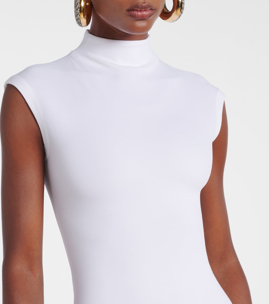 Alba crêpe jersey maxi dress