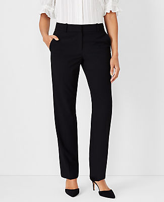 Ann Taylor The Straight Pant In Seasonless Stretch - Classic Fit