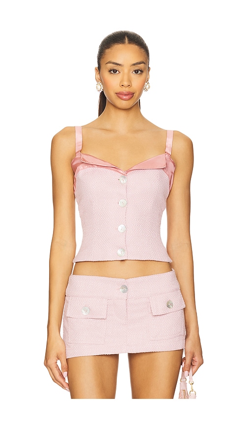 Fait Par Foutch OBERTEIL EVELYN in Rose. Größe XS. Also in L, M, S