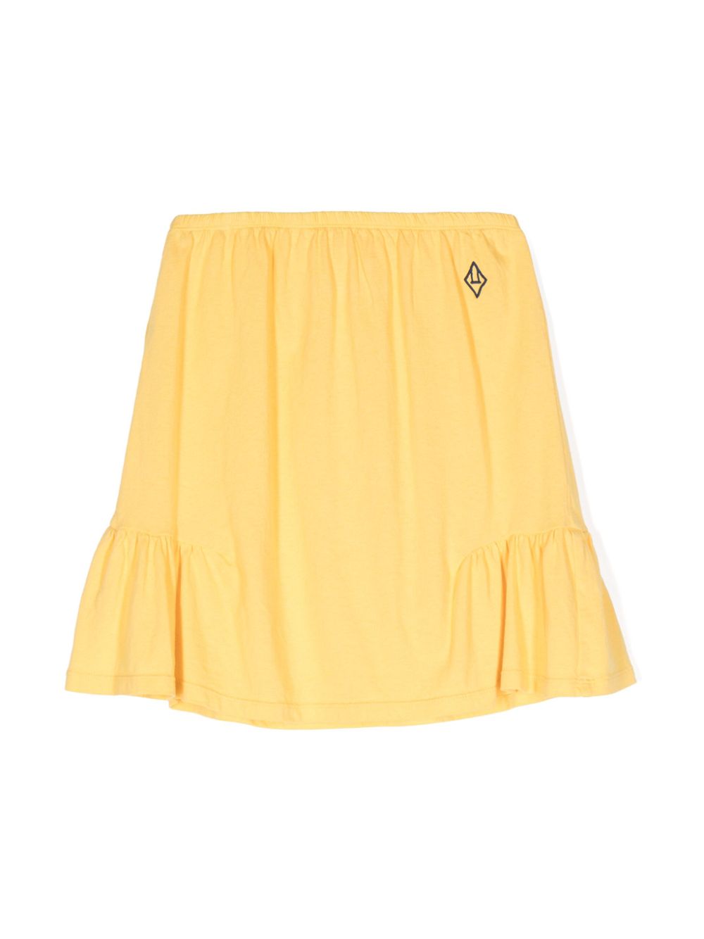 Slug cotton skirt - Yellow