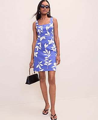 Ann Taylor Floral Sheath Dress