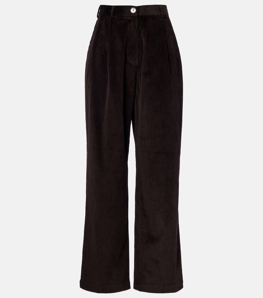 Norstrand cotton corduroy straight pants