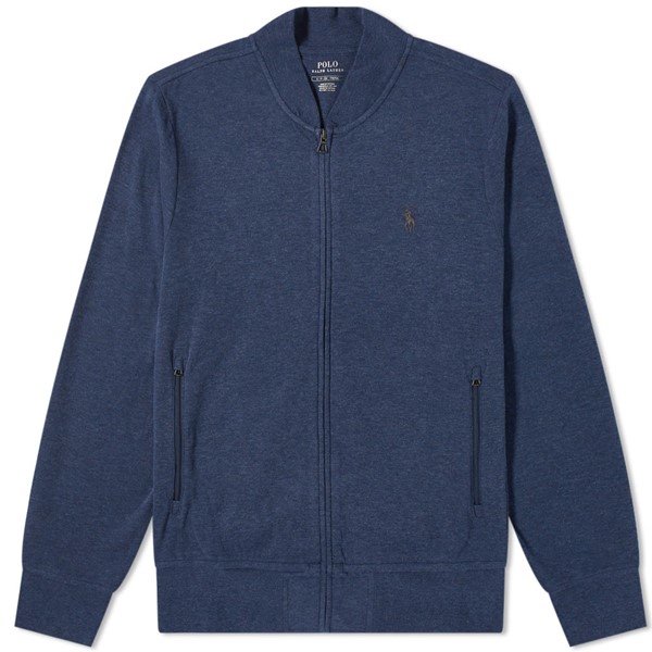 Zip front cardigan - Blue