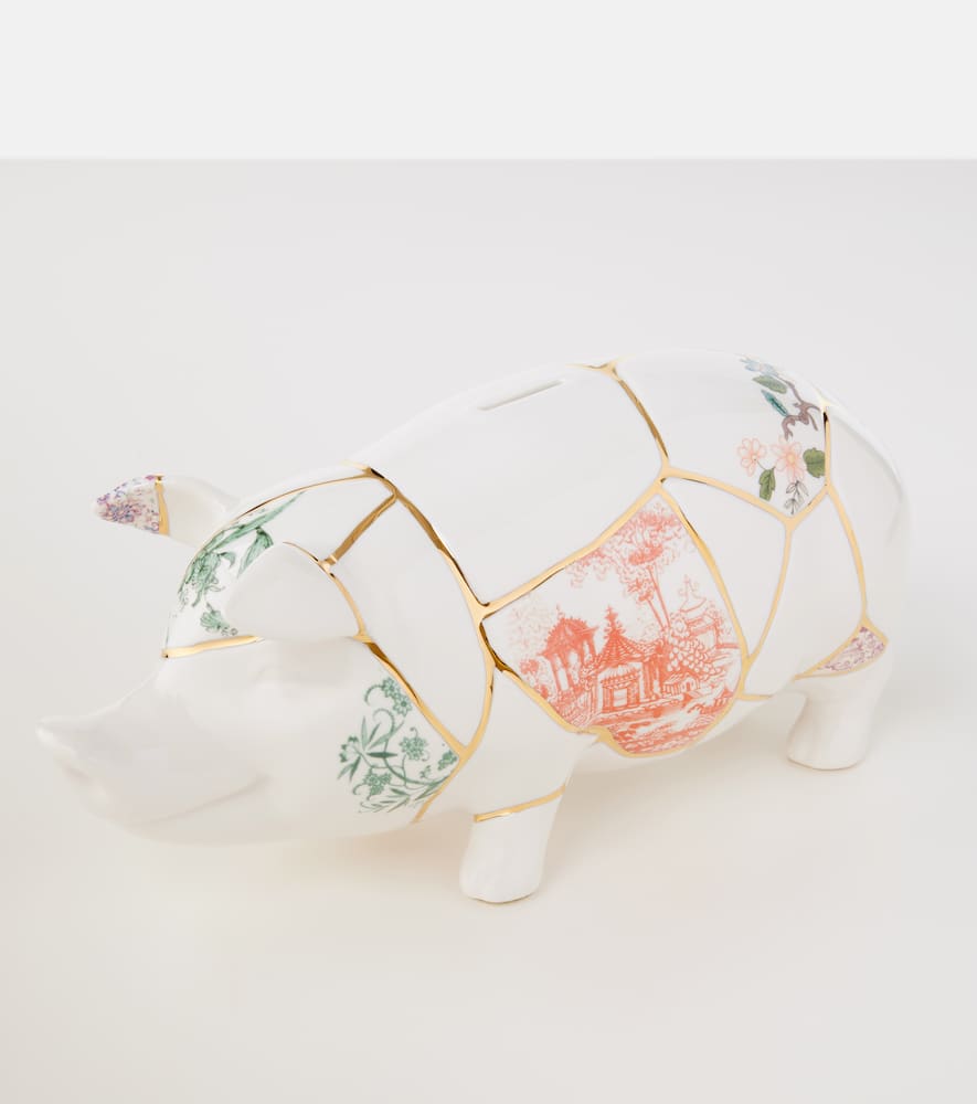 Kintsugi piggy bank by Marcantonio Raimondi Malerba