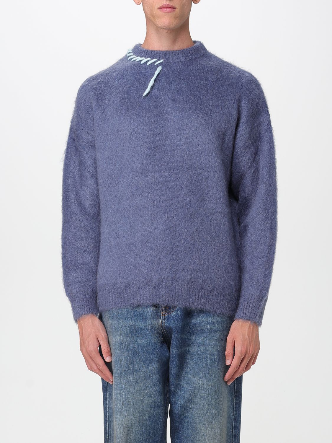 Sweater Men color Blue