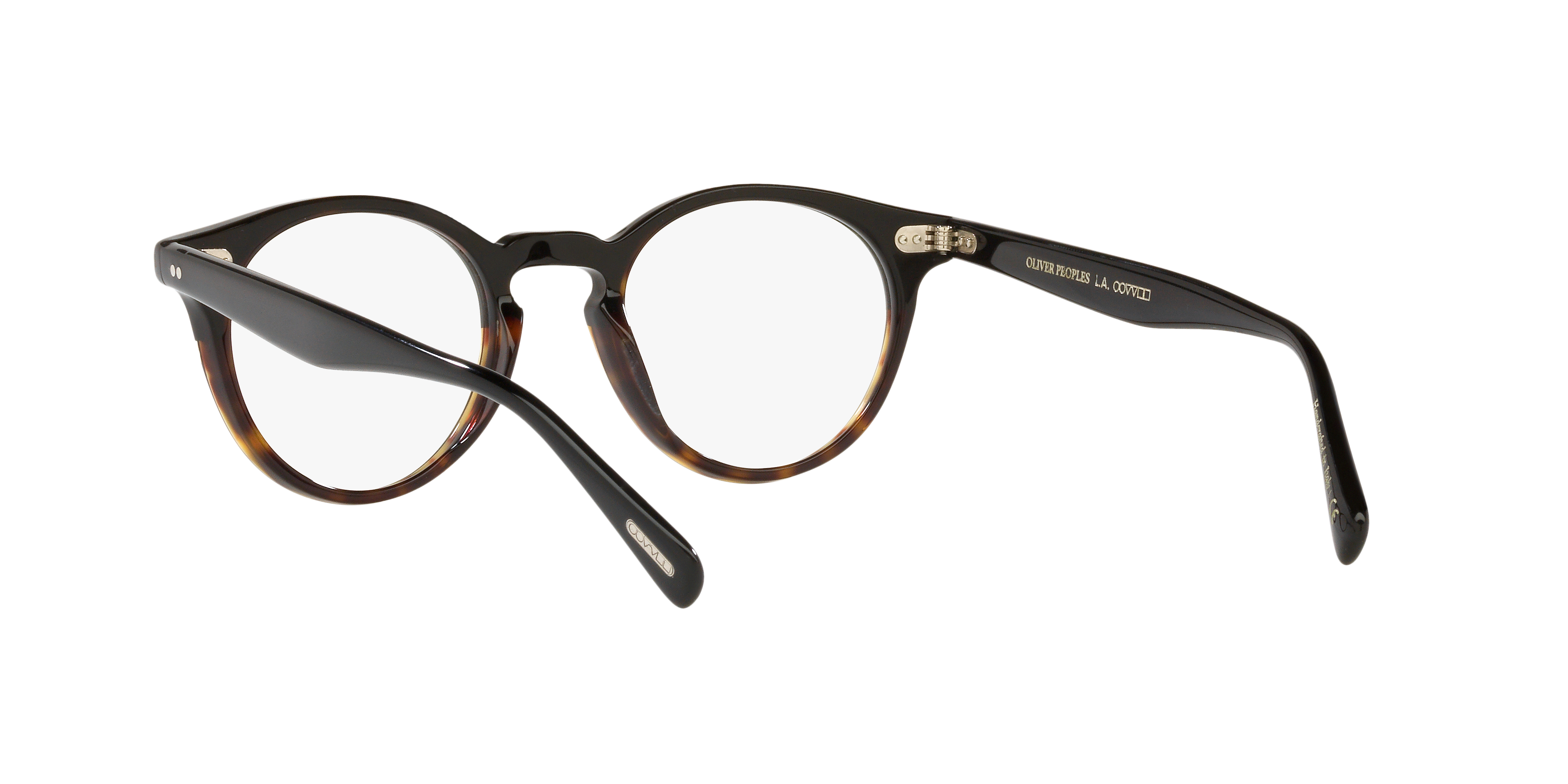 Oliver Peoples Unisex Oliver Peoples OV5459U ROMARE 1722 Optical frames Acetate Black Transparent Pantos Norma