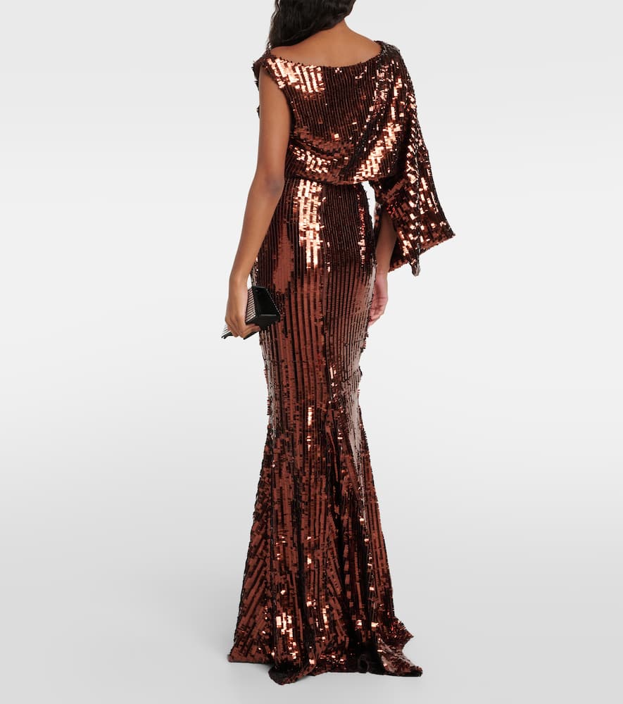Ariel sequined maxi skirt