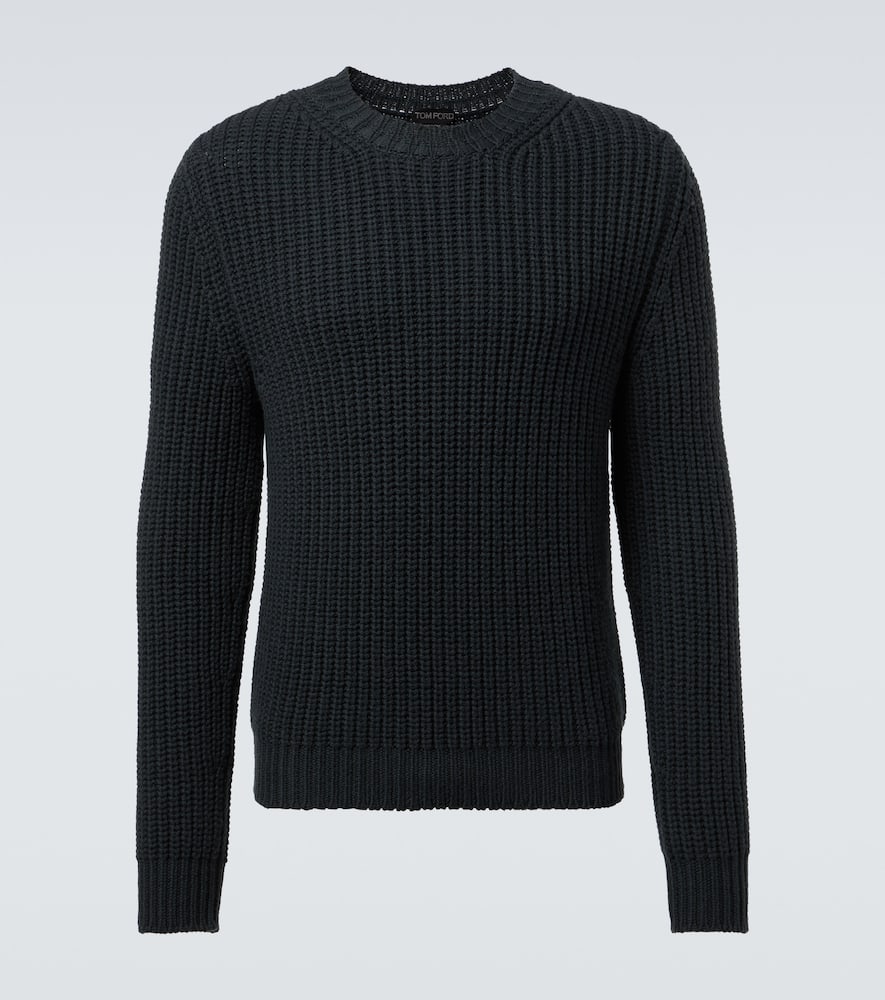 Wool and cashmere sweater