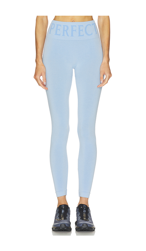 Perfect Moment Perfect Thermal Legging in Bluebird Blue. M also in L