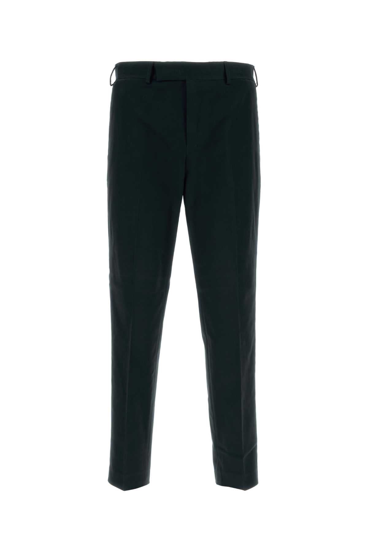 Flat Trousers — Black