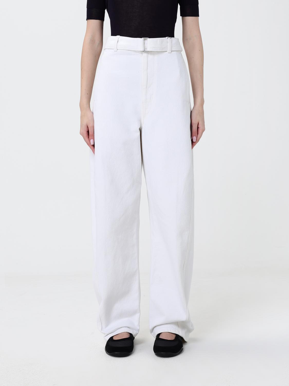 Jeans Woman color White