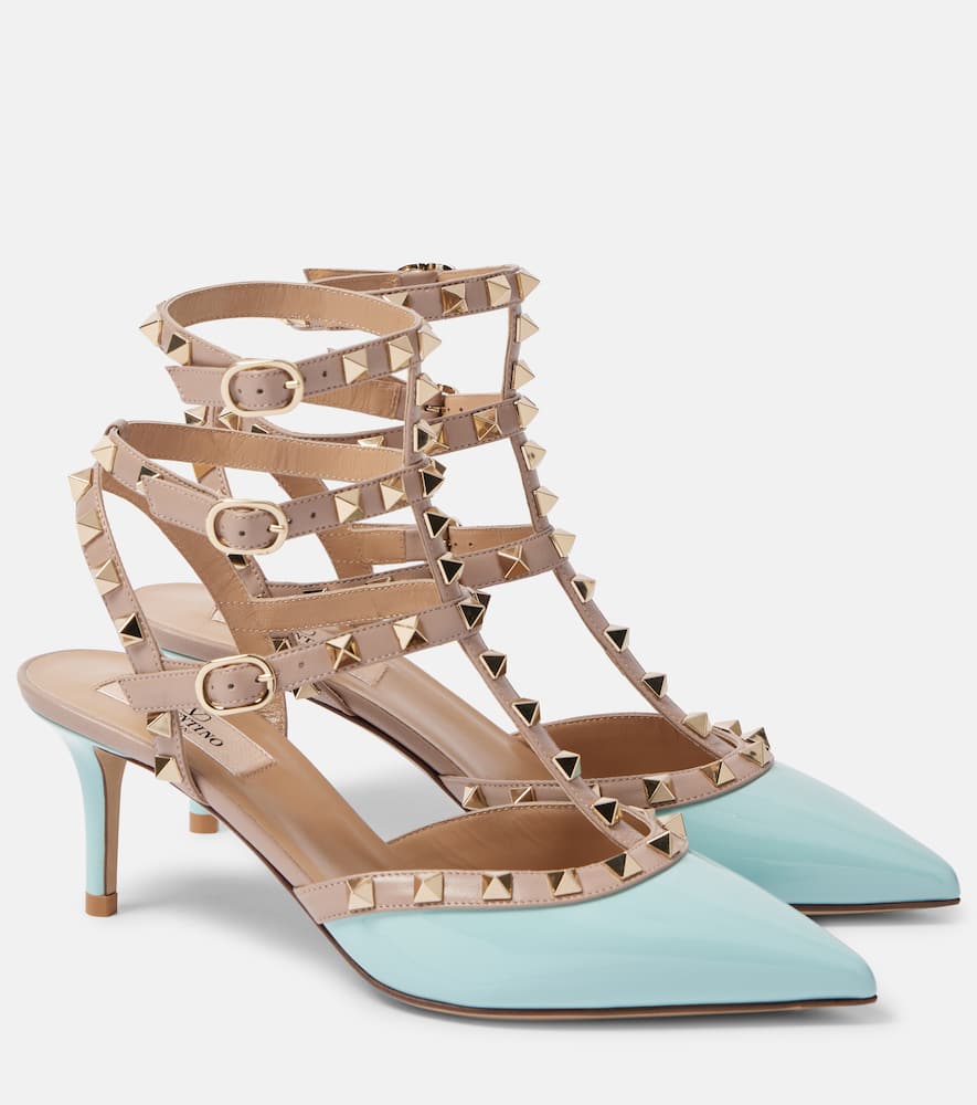 Valentino Garavani Rockstud Classic 65 patent leather pumps
