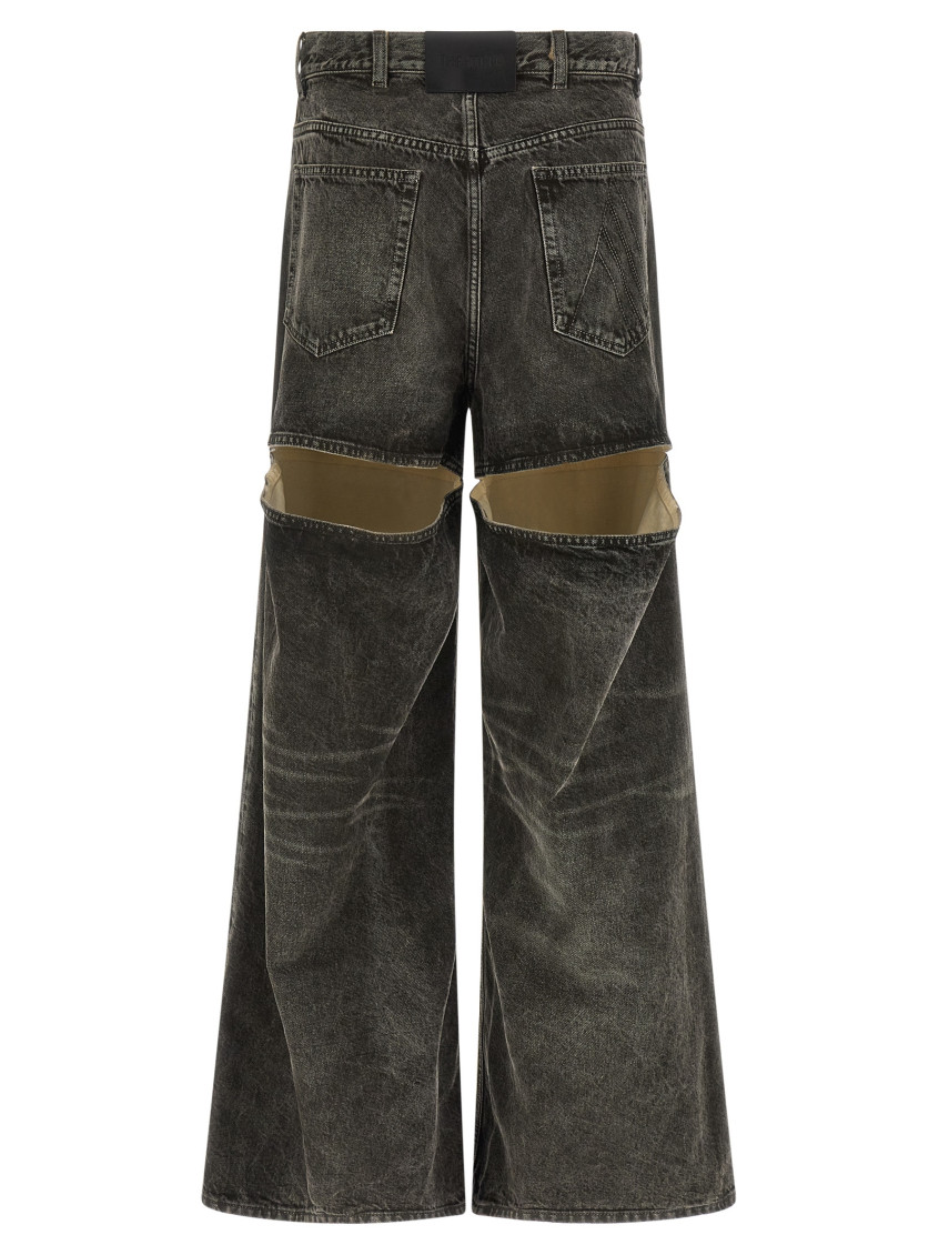 Cut-Out Jeans
