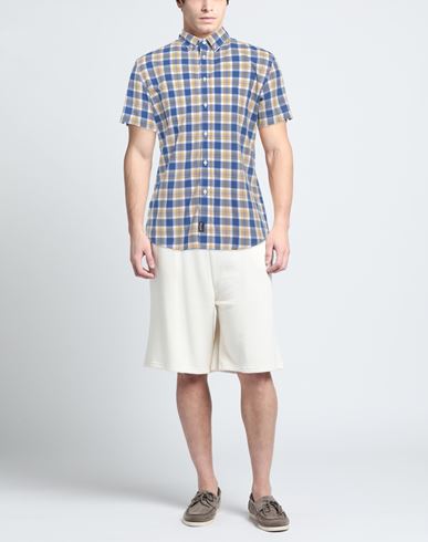 Man Shirt Blue Size L Cotton