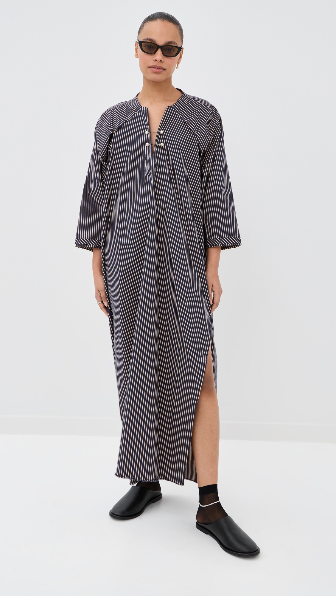 Offshore Dress Aegean Stripe