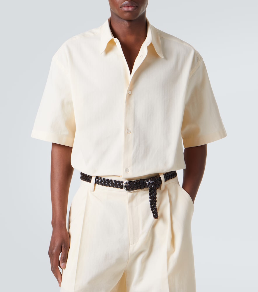 Sanko cotton and linen shirt