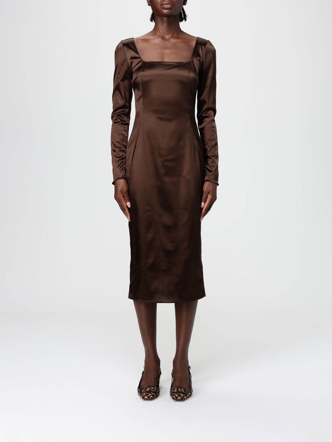 Dress Woman color Brown