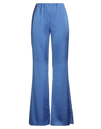 Woman Pants Azure Size 10 Polyamide, Viscose, Polyester, Elastane