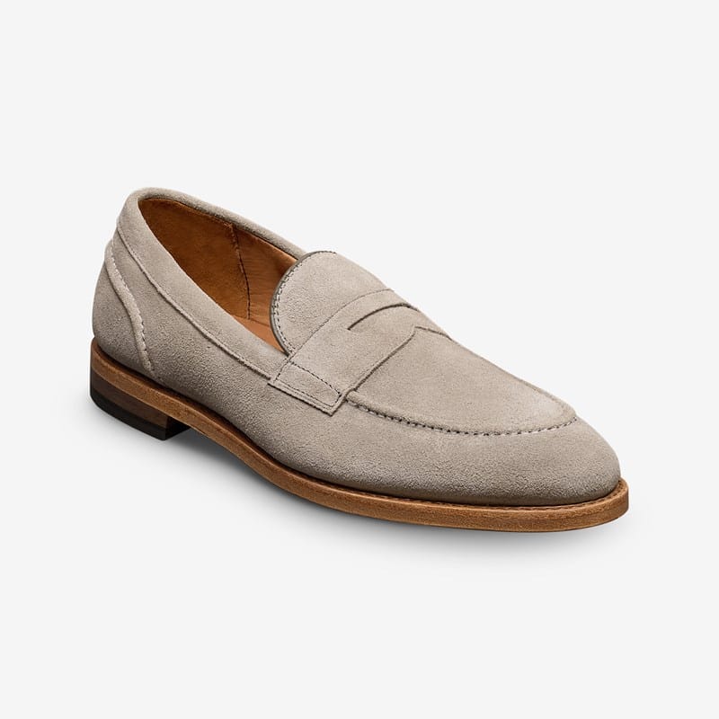 Randolph 2.0 Penny Loafer in Pewter Suede