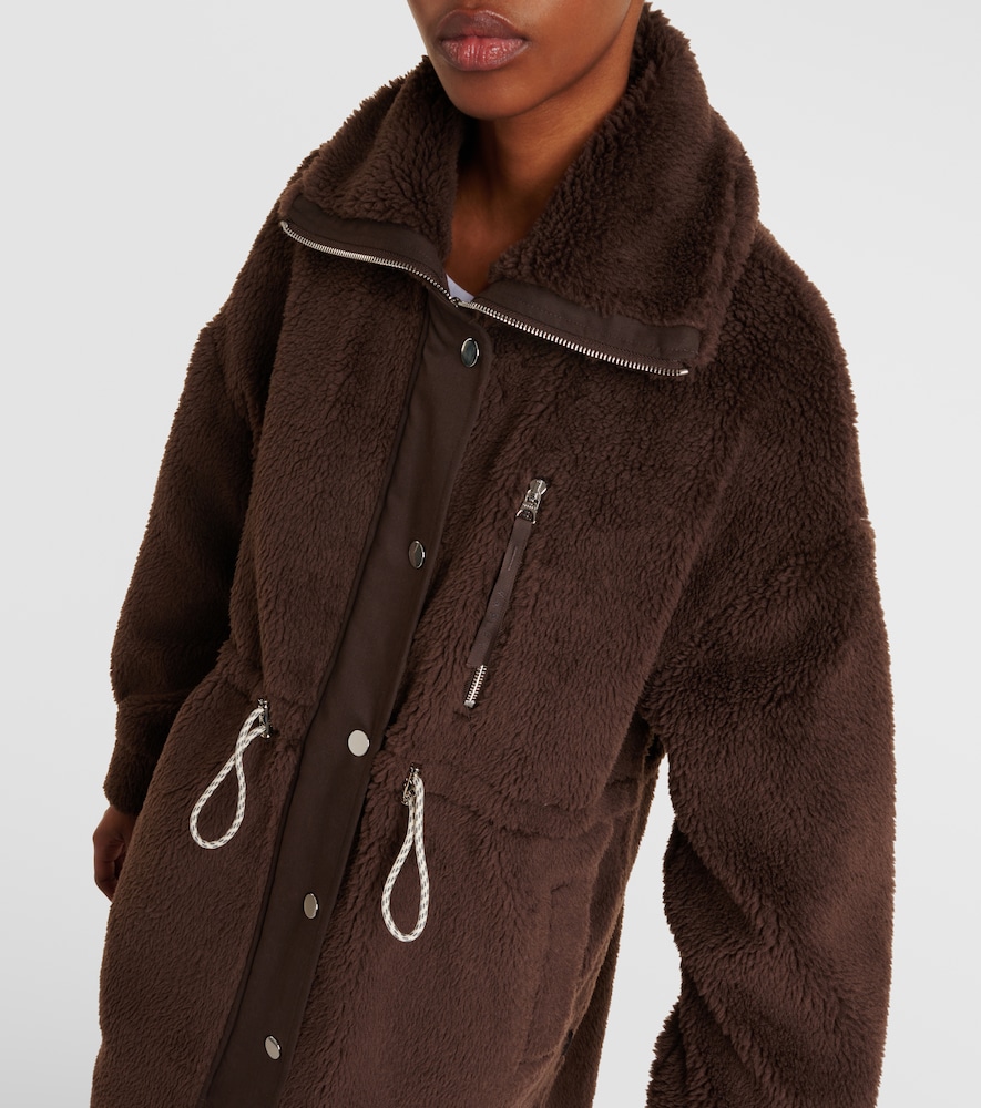 Jones faux-shearling coat